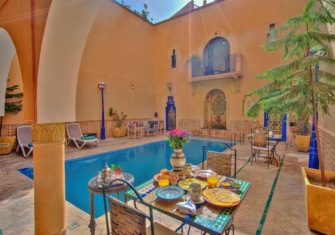 Riad La Villa Bleue & Spa Маракеш Екстериор снимка