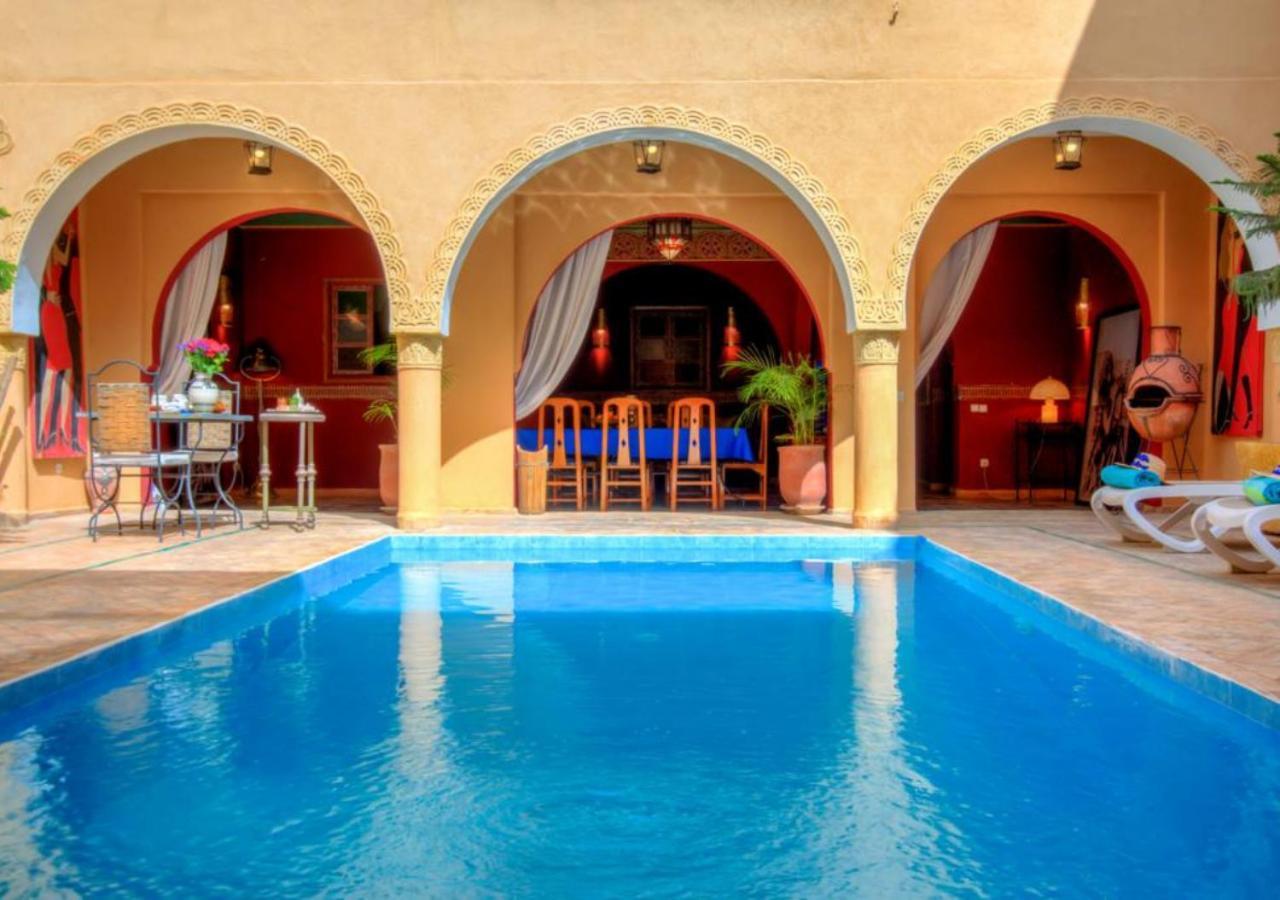 Riad La Villa Bleue & Spa Маракеш Екстериор снимка