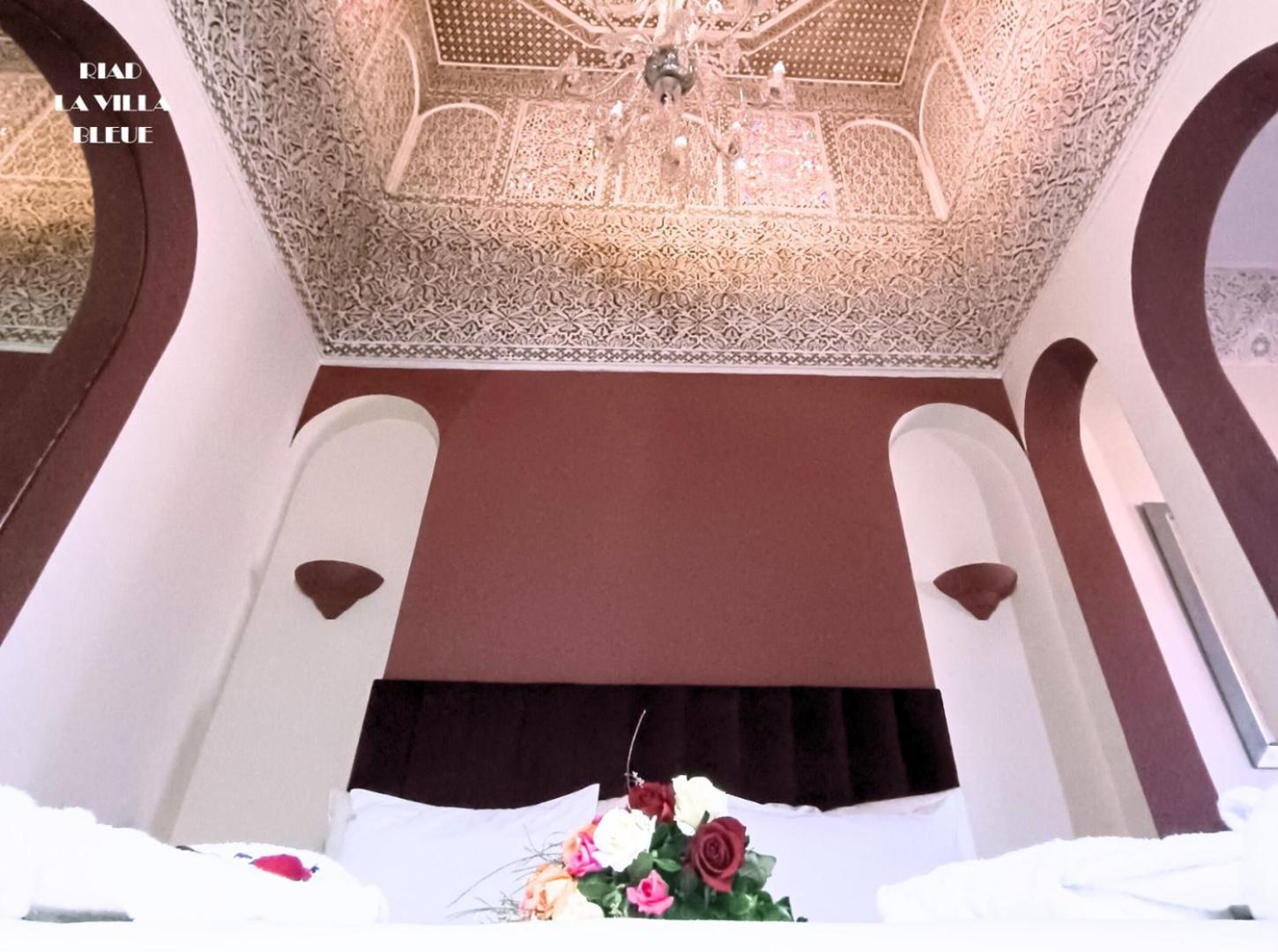 Riad La Villa Bleue & Spa Маракеш Екстериор снимка