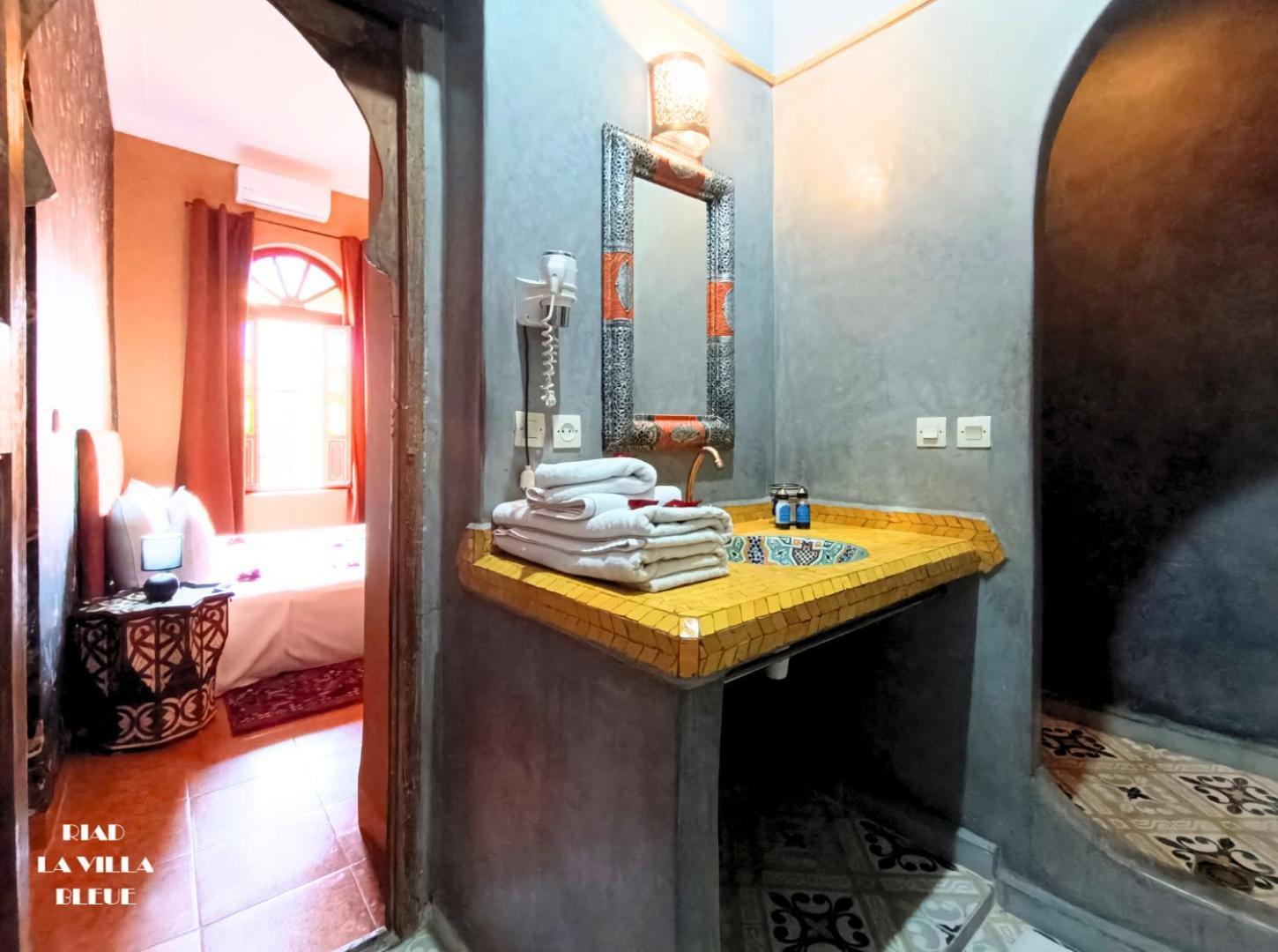 Riad La Villa Bleue & Spa Маракеш Екстериор снимка